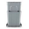 Vevor Double Pullout Waste Container Under Cabinet Kitchen Bin Trash Can In Gray