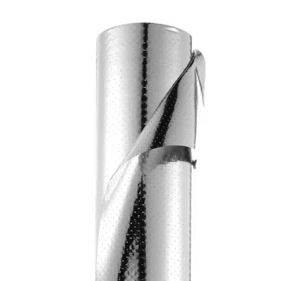 Vevor Double Reflective Insulation Roll Perforated Radiant Barrier 48in X 250ft In Silver