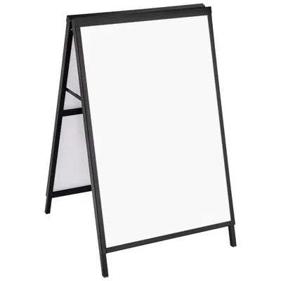 Vevor Double-sided Slide-in Signboard Holder In Black