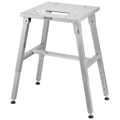 Vevor Electric Meat Bandsaw Stand, Floor Stand With Adjustable Height, Stable H-shaped Frame, Anti-slip Fo