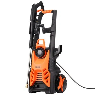 Vevor Electric Pressure Washer Max 4500 Psi 3.2 Gpm With Pressure Adjustment
