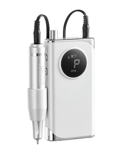 Vevor Electric Rechargeable Nail Drill In White