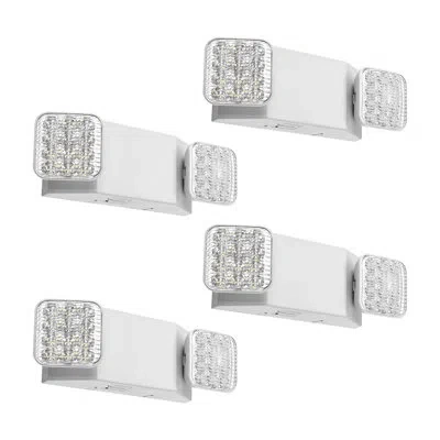 Vevor Emergency Lights For Business, With Battery Backup, Commercial Led Emergency Exit Lighting Fixtures, In White