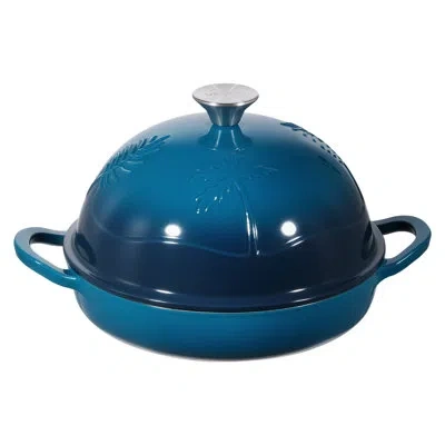Vevor Enameled Cast Iron Dutch Oven Heavy-duty Cookware With Lid Dual Handles 5 Qt In Green
