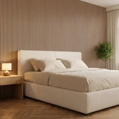Vevor Excellent Acoustic Performance: Designed For Outstanding Noise Reduction, These Acoustic Wood Wall P In Neutral
