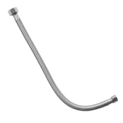 Vevor Faucet Supply Line Connector 24 In Length Braided Stainless Steel In Silver