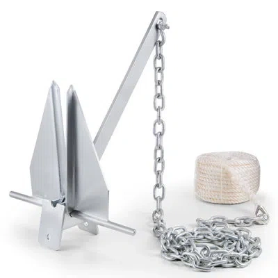 Vevor Fluke Style Anchor Kit, 13 Lbs Hot-dipped Galvanized Steel