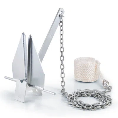 Vevor Fluke Style Anchor Kit, 8.5 Lbs Hot-dipped Galvanized Steel
