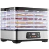 Vevor Food Dehydrator Machine, 5-tray Fruit Dehydrator, 300w Electric Food Dryer W/ Digital Adjustable Tim In Multi
