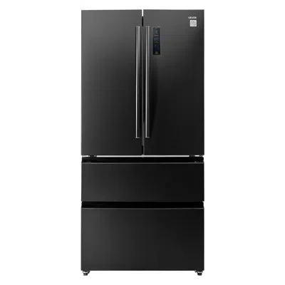 Vevor French Door Refrigerator 18.9 Cu. Ft. Kitchen Fridge With Led Display In Black