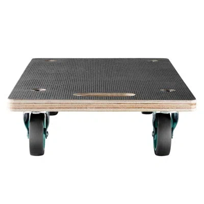 Vevor Furniture Dolly, 551 Lbs Load Capacity, Furniture Moving Dollies With 4 Tpr Silent Wheels, 2 Pack, R In Black