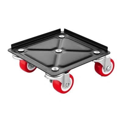 Vevor Furniture Dolly Heavy Duty Furniture Mover With 5 Wheels 1200 Lbs Capacity In Black;red