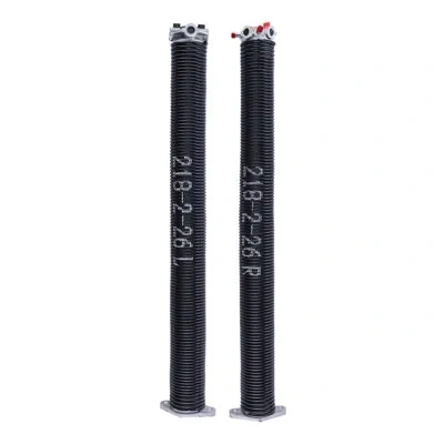 Vevor Garage Door Torsion Springs Pair Of 2 Inch With Winding Bars