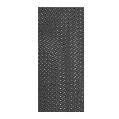 Vevor Garage Floor Roll, 7.5 X 17 Ft Garage Flooring Mat, 2.2 Mm Thickened Pvc Diamond Plate Floor Protect In Black