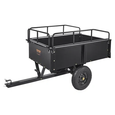 Vevor Garden Cart In Black