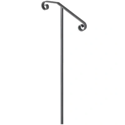 Vevor Handrail Double Step In Gray