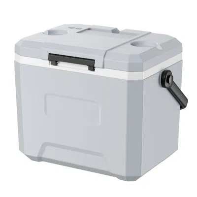 Vevor Hard Cooler, 24qt Portable Cooler, Leak-resistant Coolbox Keeps Contents Cool For 48 Hours, Insulate