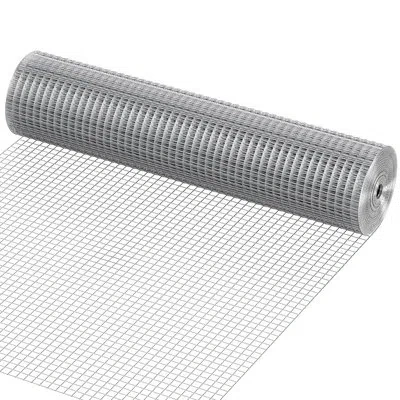 Vevor Hardware Cloth Hot Dipped Galvanized Wire Mesh Roll, 19 Gauge In Silver