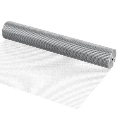 Vevor Hardware Cloth Hot Dipped Galvanized Wire Mesh Roll, Chicken Wire Fencing In Silver