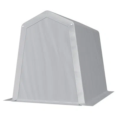 Vevor Heavy Duty Waterproof 6 Ft. W X 8 Ft. D Polyethylene Portable Storage Shed In Gray