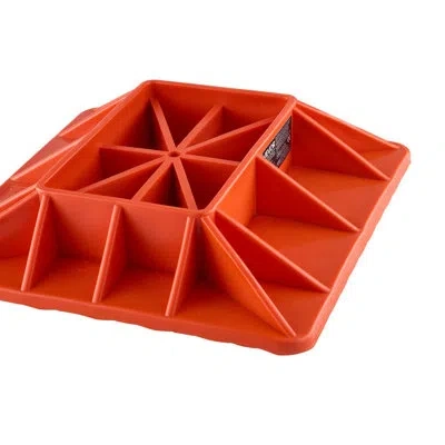 Vevor High Lift Jack Base And Handle Keeper Off Road Jack Support Stand Base Red