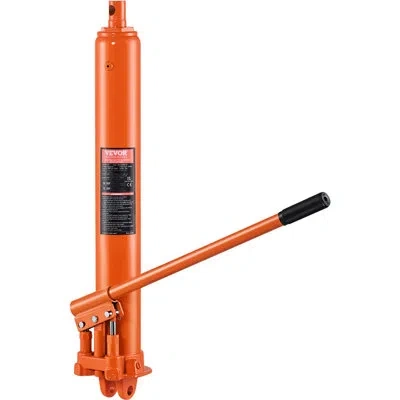 Vevor Hydraulic Long Ram Jack 8 Ton Clevis Base Engine
