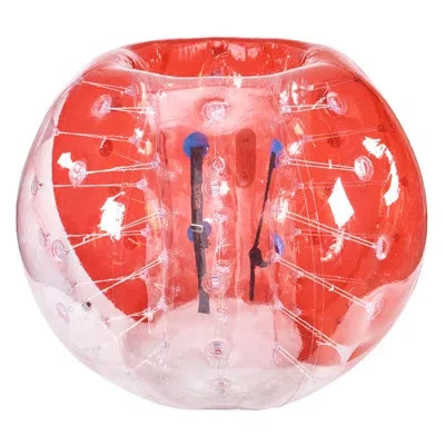 Vevor Inflatable Bumper Ball 5ft/1.5m Pvc Sumo Zorb Ball In Red Color