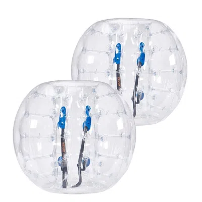Vevor Inflatable Bumper Balls 2-pack, 4ft/1.2m Body Sumo Zorb Balls For Teen, 0.8mm Thick Pvc Human Hamste