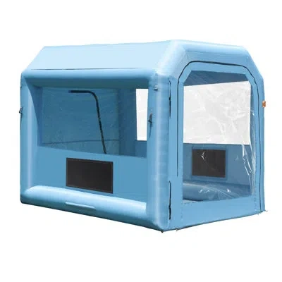 Vevor Inflatable Paint Booth, Inflatable Spray Booth In Blue