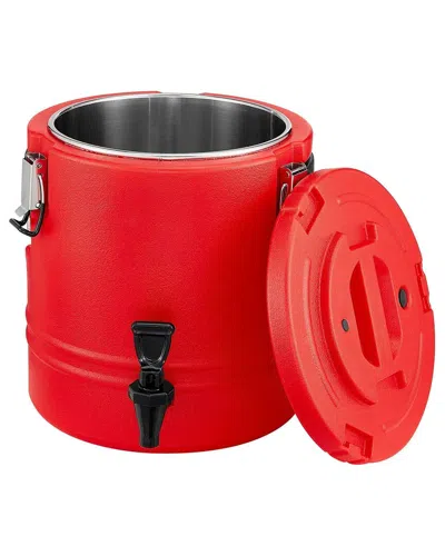 Vevor Insulated Beverage Dispenser In Red