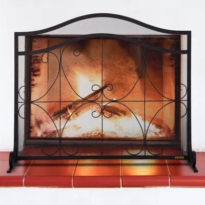 Vevor Iron Fireplace Screen