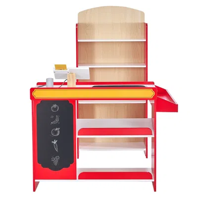 Vevor Kids Grocery Store Playset Supermarket Play Toy Set With Cash Register