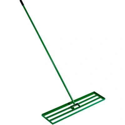 Vevor Lawn Leveling Rake, 48"x10" Level Lawn Tool, Heavy-duty Lawn Leveler With 78" Steel Extended Handle, In Green