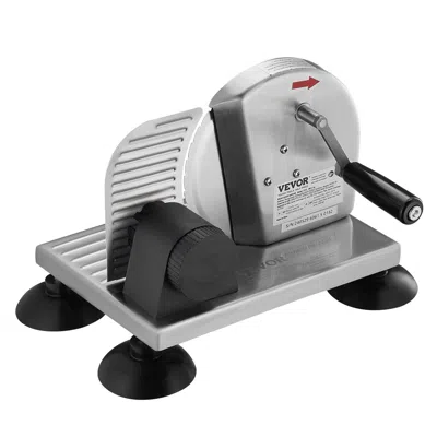 Vevor Manual Bread Slicer 0-6" Cheeser Butter Cutting For Kitchen Restaurant - Silver