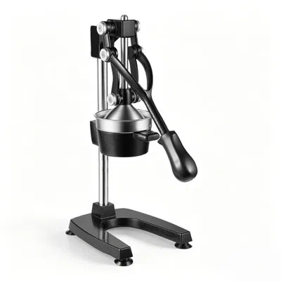 Vevor Manual Citrus Juicer, 19" Tall Hand Press Oranges Juicer, Manual Fresh Juice Extractor For Lemon Pom In Black