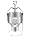 Vevor Manual Doughnut Dropper In Metallic