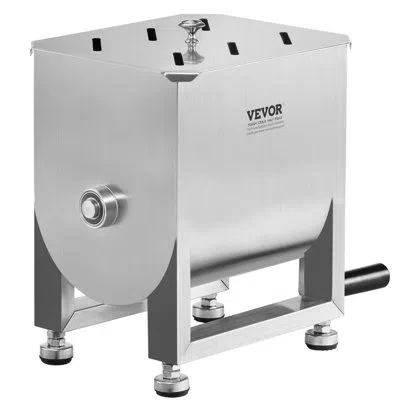 Vevor Manual Meat Mixer Machine With Fixed Tank