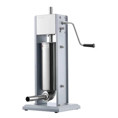 Vevor Manual Sausage Stuffer, 11 Lbs / 5 L Vertical Meat Stuffer, Heavy Duty Sausage Casing Meat Stuffing 