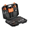 Vevor Mechanics Tool Set And Socket Set In Black;silver