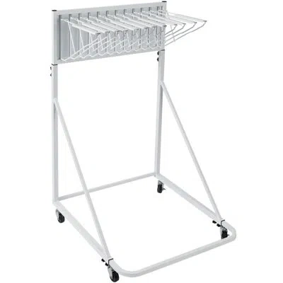 Vevor Metal Shelves Hanging File Frames In White