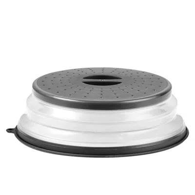 Vevor Microwave Splatter Covers 10.4" Collapsible Microwave Food Lid 300°f