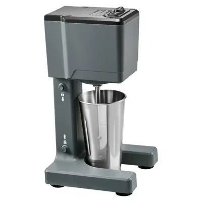 Vevor Milkshake Maker, 150w Milk Shake Maker Mixer, Single Head Drink Mixer Blender Machine, Dual-speed Ad In Gray