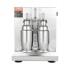 Vevor Milkshake Maker Machine, 120w Commercial Milk Tea Shaker Machine, Double Head Milk Shake Mixer Machi In Silver