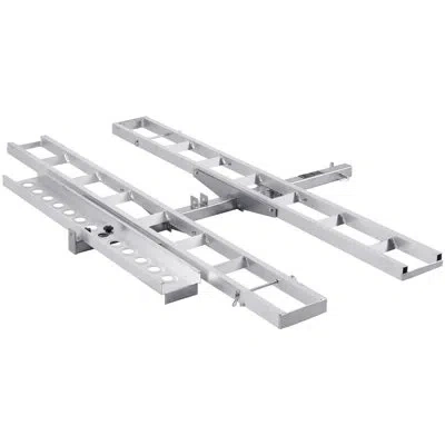 Vevor Motorcycle Carrier Scooter Dirt Bike Hitch Mount 600lbs Rack Ramp Hauler