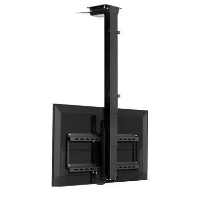 Vevor Motorized Ceiling Tv Mount, Tv Wall Mount For 32 To 55 Inch Tv, Electric Adjustable Ceiling Tv Mount In Black