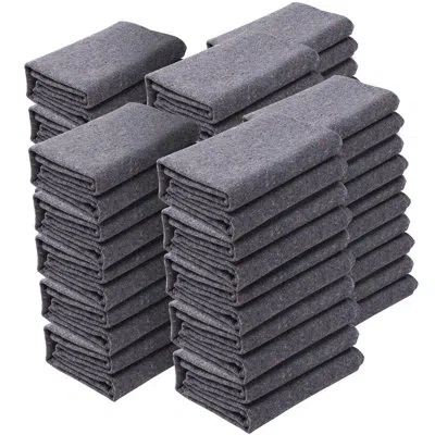 Vevor Moving Blankets, 72" X 54", 21 Lbs/dz Weight In Gray