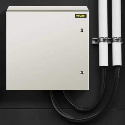Vevor Nema Steel Enclosure, Nema 4x Steel Electrical Box In White