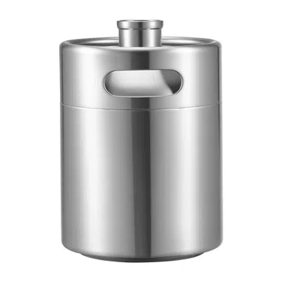 Vevor Nitro Cold Brew Coffee Maker 68 oz Nitrogen Dispenser System, Home Brew Coffee Keg, Portable Nitroge In Silver