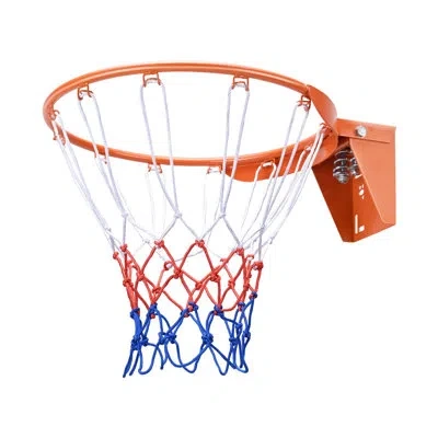 Vevor Over The Door Basketball Hoop With Breakaway Rim In Orange