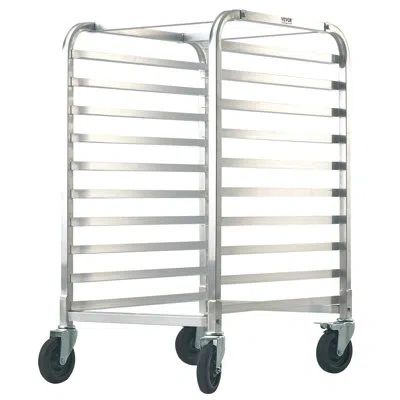 Vevor Pan & Tray Rack In Silver